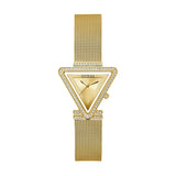  Shop Authentic Guess Fame Diamonds Gold Dial Gold Mesh Bracelet Watch for Women - GW0508L2 - Luxxuri