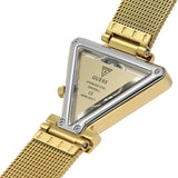  Shop Authentic Guess Fame Diamonds Gold Dial Gold Mesh Bracelet Watch for Women - GW0508L2 - Luxxuri