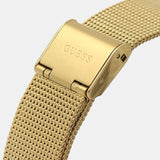  Shop Authentic Guess Fame Diamonds Gold Dial Gold Mesh Bracelet Watch for Women - GW0508L2 - Luxxuri