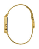  Shop Authentic Guess Fame Diamonds Gold Dial Gold Mesh Bracelet Watch for Women - GW0508L2 - Luxxuri