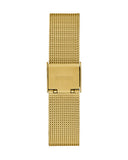  Shop Authentic Guess Fame Diamonds Gold Dial Gold Mesh Bracelet Watch for Women - GW0508L2 - Luxxuri
