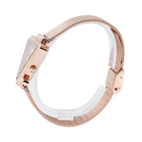  Shop Authentic Guess Fame Diamonds Rose Gold Dial Rose Gold Mesh Bracelet Watch for Women - GW0508L3 - Luxxuri