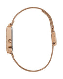  Shop Authentic Guess Fame Diamonds Rose Gold Dial Rose Gold Mesh Bracelet Watch for Women - GW0508L3 - Luxxuri
