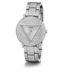  Shop Authentic Guess Trend Diamonds Silver Dial Silver Steel Strap Watch for Women - GW0512L1 - Luxxuri