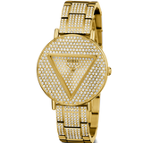  Shop Authentic Guess Trend Diamonds Gold Dial Gold Steel Strap Watch for Women - GW0512L2 - Luxxuri
