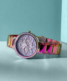  Shop Authentic Guess Lily Analog Purple Dial Purple Steel Strap Watch For Women - GW0528L4 - Luxxuri