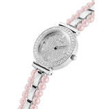  Shop Authentic Guess Gala Diamonds Silver Dial Two Tone Steel Strap Watch for Women - GW0531L1 - Luxxuri