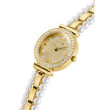  Shop Authentic Guess Gala Diamonds Gold Dial Two Tone Steel Strap Watch for Women - GW0531L2 - Luxxuri