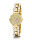  Shop Authentic Guess Gala Diamonds Gold Dial Two Tone Steel Strap Watch for Women - GW0531L2 - Luxxuri