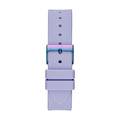 Guess Queen Quartz Purple Dial Purple Silicone Strap Watch For Women - GW0536L4