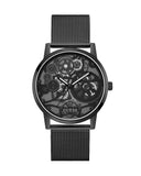  Shop Authentic Guess Gadget Black Dial Black Mesh Bracelet Watch for Men - GW0538G3 - Luxxuri