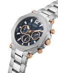  Shop Authentic Guess Edge Chronograph Black Dial Silver Steel Strap Watch For Men - GW0539G1 - Luxxuri