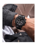  Shop Authentic Guess Edge Chronograph Black Dial Black Steel Strap Watch For Men - GW0539G3 - Luxxuri