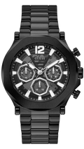  Shop Authentic Guess Edge Chronograph Black Dial Black Steel Strap Watch For Men - GW0539G3 - Luxxuri