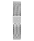 Guess Dream Crystals Silver Dial Silver Mesh Strap Watch For Women - GW0550L1