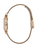  Shop Authentic Guess Dream Crystals Rose Gold Dial Rose Gold Mesh Bracelet Watch For Women - GW0550L3 - Luxxuri