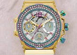  Shop Authentic Guess Fusion Chronograph White Dial White Leather Strap Watch For Women - GW0553L2 - Luxxuri