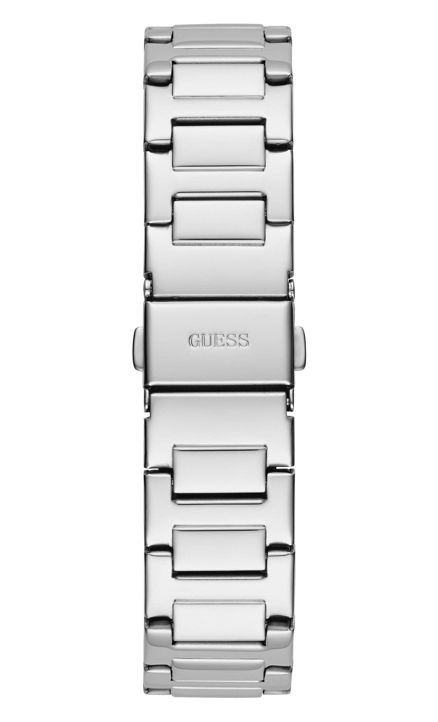 Guess Duchess Quartz Silver Dial Silver Steel Strap Watch For Women - GW0558L1