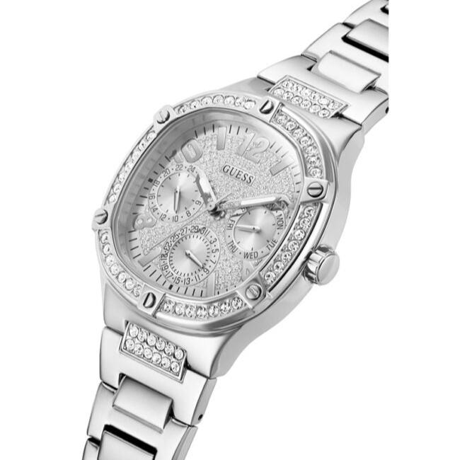  Shop Authentic Guess Duchess Quartz Silver Dial Silver Steel Strap Watch For Women - GW0558L1 - Luxxuri