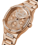  Shop Authentic Guess Duchees Quartz Rose Gold Dial Rose Gold Steel Strap Watch For Women - GW0558L3 - Luxxuri