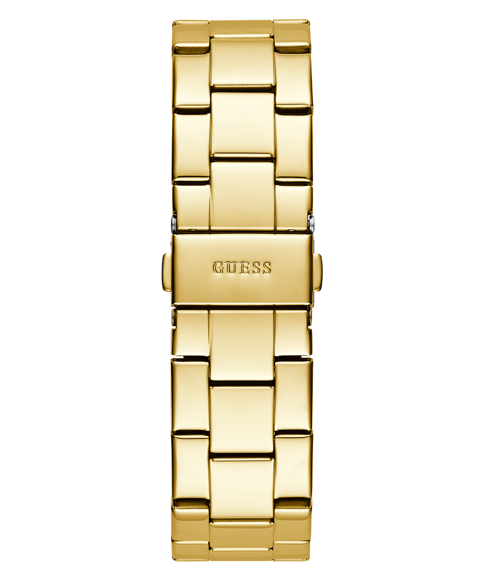  Shop Authentic Guess Multi-function Diamonds White Dial Gold Steel Strap Watch for Women - W0559L2 - Luxxuri