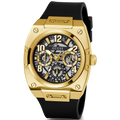 Guess Prodigy Black Dial Black Silicone Strap Watch For Men - GW0569G2