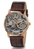  Shop Authentic Guess Gadget Brown Dial Brown Leather Strap Watch for Men - GW0570G2 - Luxxuri