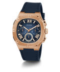  Shop Authentic Guess Headline Multifunction Quartz Blue Dial Blue Silicone Strap Watch For Men - GW0571G2 - Luxxuri