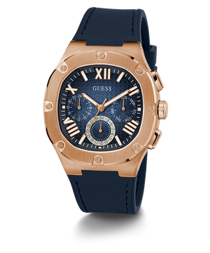  Shop Authentic Guess Headline Multifunction Quartz Blue Dial Blue Silicone Strap Watch For Men - GW0571G2 - Luxxuri