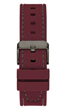  Shop Authentic Guess Headline Multifunction Grey Dial Burgundy Silicone Strap Watch For Men - GW0571G4 - Luxxuri