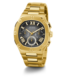  Shop Authentic Guess Headliner Multifunction Black Dial Gold Steel Strap Watch For Men - GW0572G2 - Luxxuri