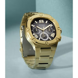  Shop Authentic Guess Headliner Multifunction Black Dial Gold Steel Strap Watch For Men - GW0572G2 - Luxxuri