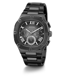  Shop Authentic Guess Headliner Quartz Black Dial Grey Steel Strap Watch For Men - GW0572G5 - Luxxuri