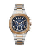  Shop Authentic Guess Headliner Multifunction Blue Dial Two Tone Steel Strap Watch For Men - GW0572G4 - Luxxuri