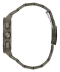 Guess Headliner Quartz Black Dial Grey Steel Strap Watch For Men - GW0572G5
