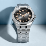  Shop Authentic Guess Asset Quartz Black Dial Silver Steel Strap Watch For Men - GW0575G1 - Luxxuri