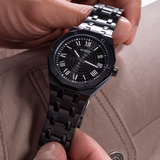  Shop Authentic Guess Asset Quartz Black Dial Black Steel Strap Watch For Men - GW0575G3 - Luxxuri