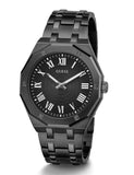  Shop Authentic Guess Asset Quartz Black Dial Black Steel Strap Watch For Men - GW0575G3 - Luxxuri