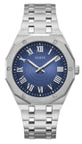  Shop Authentic Guess Asset Quartz Blue Dial Silver Steel Strap Watch For Men - GW0575G4 - Luxxuri