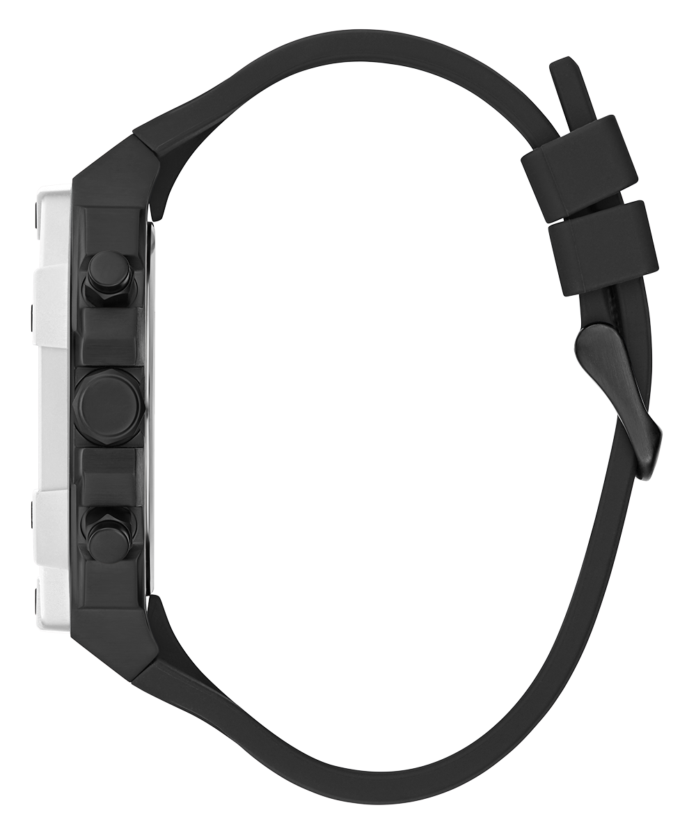  Shop Authentic Guess Formula Chronograph Black Dial Black Silicone Strap Watch For Men - GW0579G1 - Luxxuri