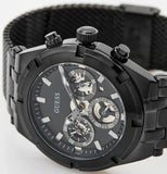  Shop Authentic Guess Continental Chronograph Black Dial Black Mesh Strap Watch For Men - GW0582G3 - Luxxuri