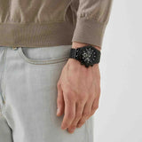 Shop Authentic Guess Continental Chronograph Black Dial Black Mesh Strap Watch For Men - GW0582G3 - Luxxuri