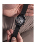  Shop Authentic Guess Continental Chronograph Black Dial Black Mesh Strap Watch For Men - GW0582G3 - Luxxuri