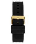 Guess Empire Chronograph Quartz Black Dial Black Silicon Strap Watch For Men - GW0583G2