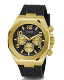  Shop Authentic Guess Empire Chronograph Quartz Black Dial Black Silicon Strap Watch For Men - GW0583G2 - Luxxuri