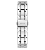  Shop Authentic Guess Fame Quartz Crystals Silver Dial Silver Steel Strap Watch For Women - GW0644L1 - Luxxuri