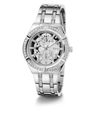  Shop Authentic Guess Allara Quartz Silver Dial Silver Steel Strap Watch For Women - GW0604L1 - Luxxuri