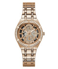  Shop Authentic Guess Allara Quartz Rose Gold Dial Rose Gold Steel Strap Watch For Women - GW0604L3 - Luxxuri
