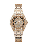  Shop Authentic Guess Allara Quartz Rose Gold Dial Rose Gold Steel Strap Watch For Women - GW0604L3 - Luxxuri