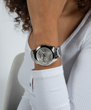  Shop Authentic Guess G-Twist Silver Dial Silver Steel Strap Watch for Women - W1082L1 - Luxxuri